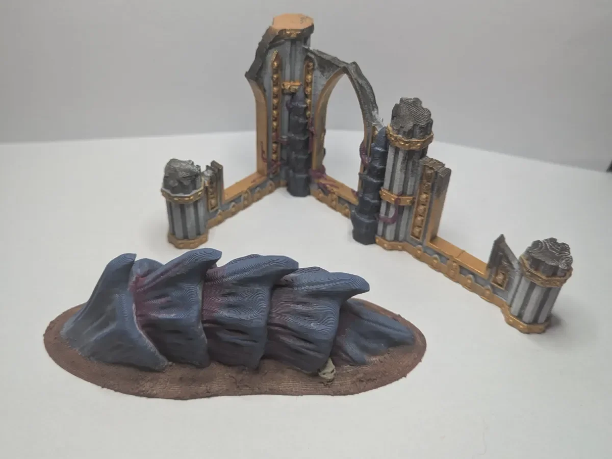 L-Shaped Ruins & Alien Barrier