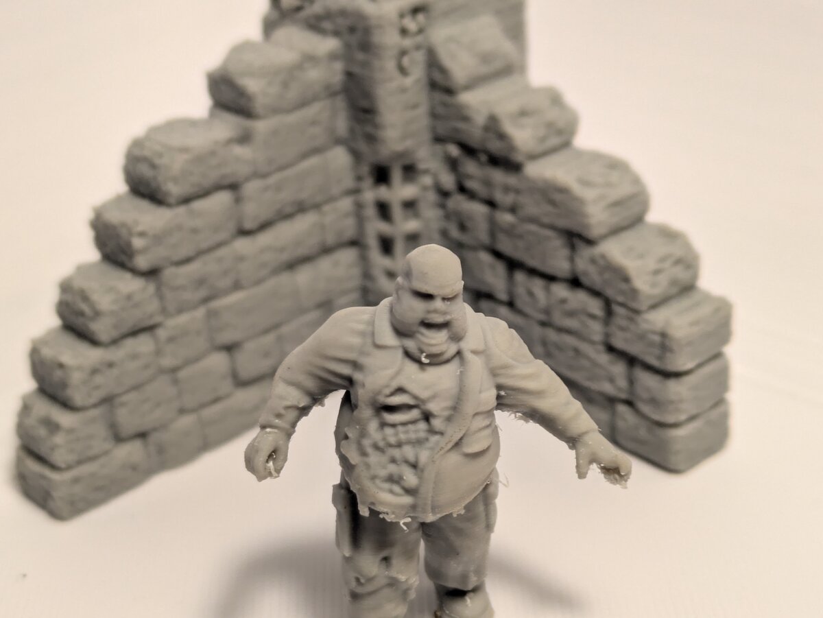 3D printed miniature - hero model
