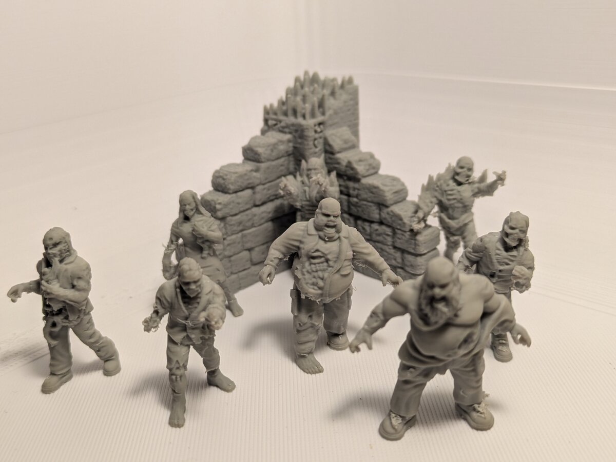 3D printed miniature - display quality